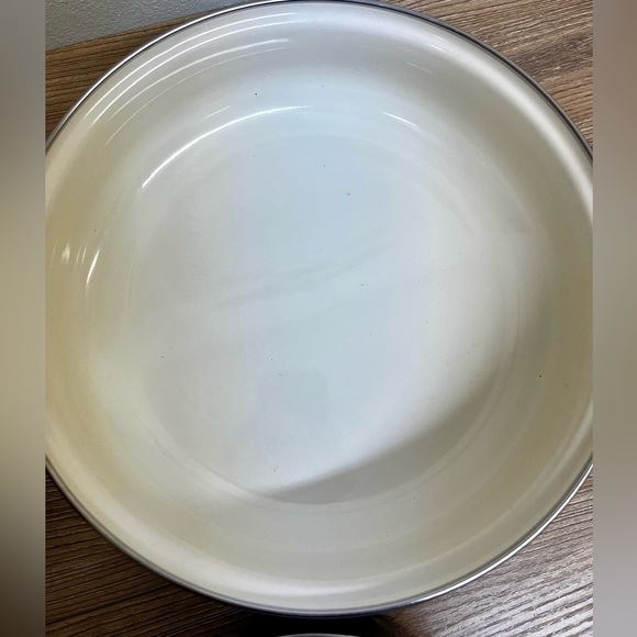 Vintage Ginny’s Enamel Pots and Pans With Apple Theme Lot of 3 - Picture 11 of 14